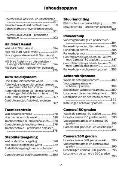 2026 Ford Tourneo Custom/Transit Custom Gebruikershandleiding | Nederlands