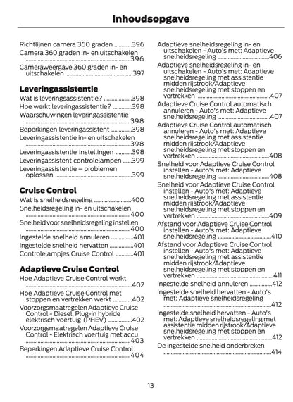 2026 Ford Tourneo Custom/Transit Custom Gebruikershandleiding | Nederlands
