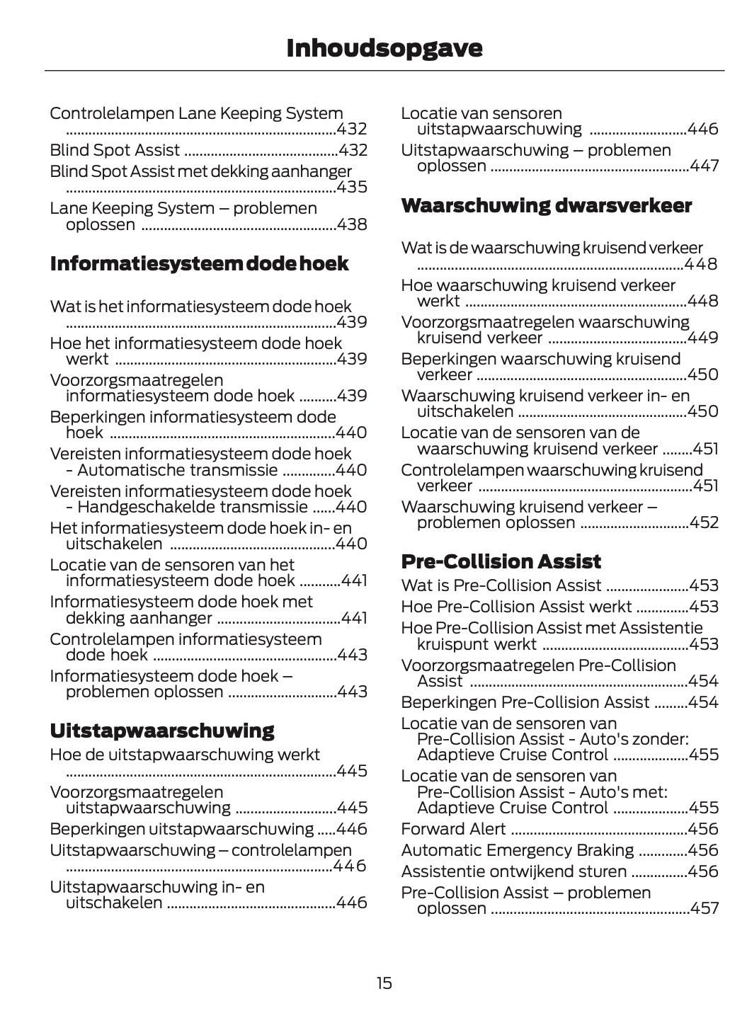 2026 Ford Tourneo Custom/Transit Custom Gebruikershandleiding | Nederlands