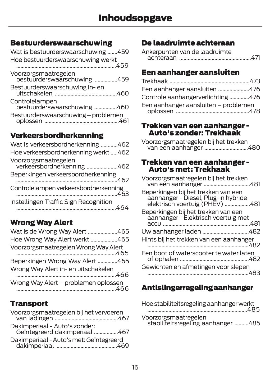 2026 Ford Tourneo Custom/Transit Custom Gebruikershandleiding | Nederlands