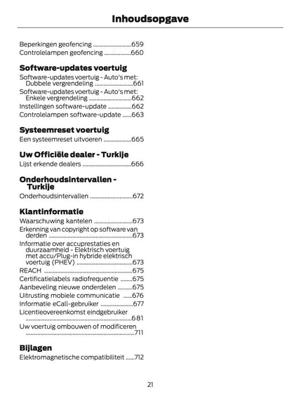 2026 Ford Tourneo Custom/Transit Custom Gebruikershandleiding | Nederlands