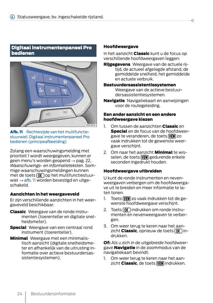 2025 Ford Tourneo Connect/Transit Connect PHEV Owner's Manual | Dutch