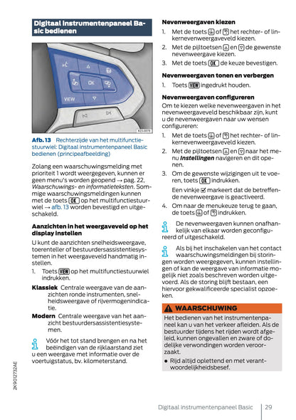 2025 Ford Tourneo Connect/Transit Connect PHEV Owner's Manual | Dutch