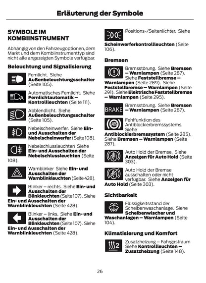 2026 Ford Transit Owner's Manual | German