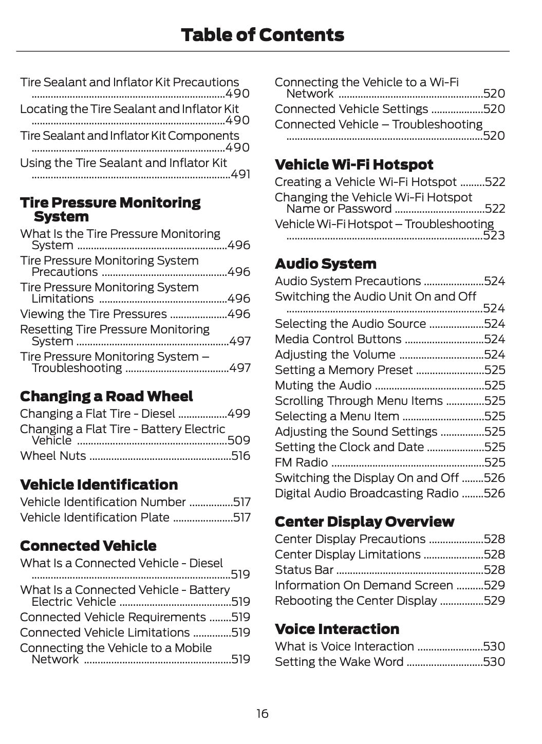 2026 Ford Transit Owner's Manual | English