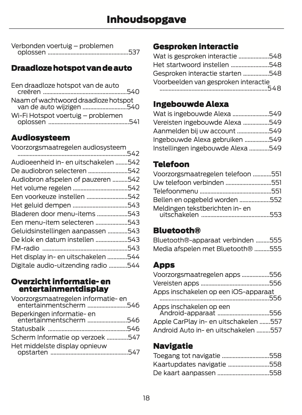 2024-2025 Ford Transit Gebruikershandleiding | Nederlands