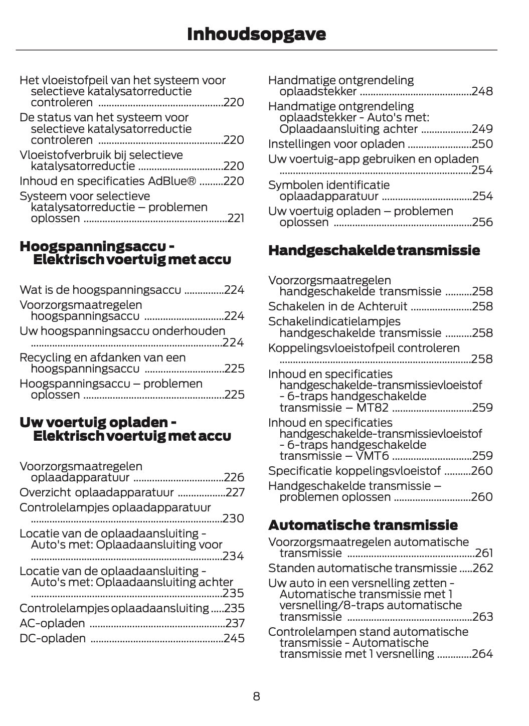 2026 Ford Transit Gebruikershandleiding | Nederlands