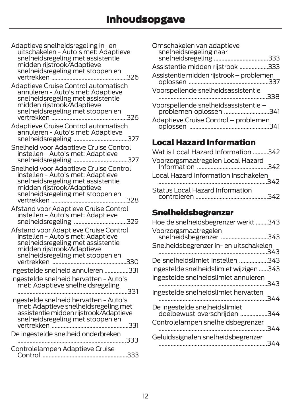 2026 Ford Transit Gebruikershandleiding | Nederlands