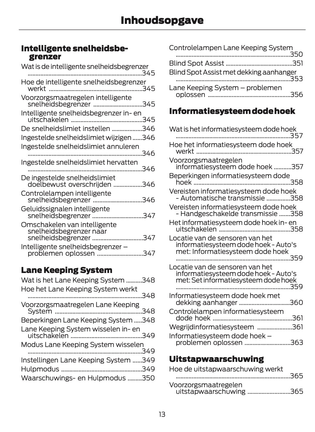 2026 Ford Transit Gebruikershandleiding | Nederlands
