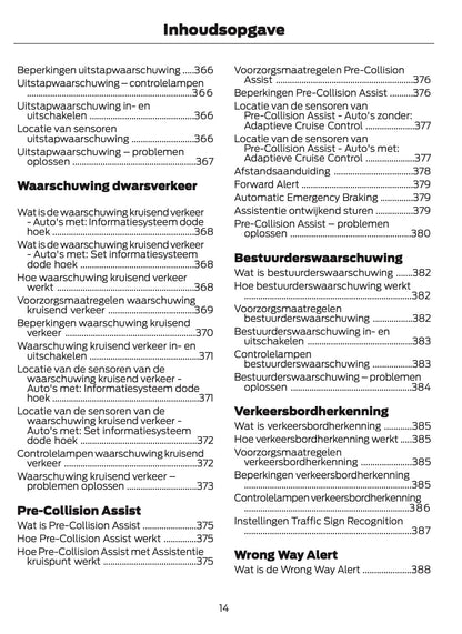 2026 Ford Transit Gebruikershandleiding | Nederlands