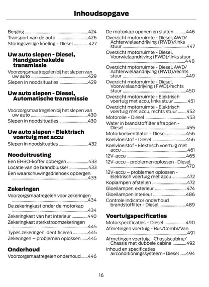 2026 Ford Transit Gebruikershandleiding | Nederlands