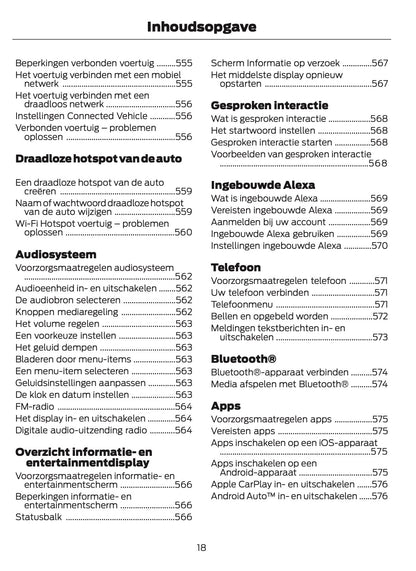 2026 Ford Transit Gebruikershandleiding | Nederlands