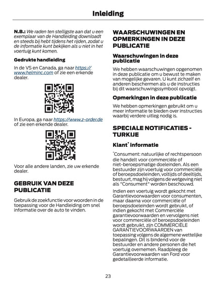 2026 Ford Transit Gebruikershandleiding | Nederlands