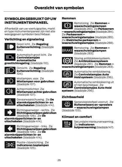 2026 Ford Transit Gebruikershandleiding | Nederlands