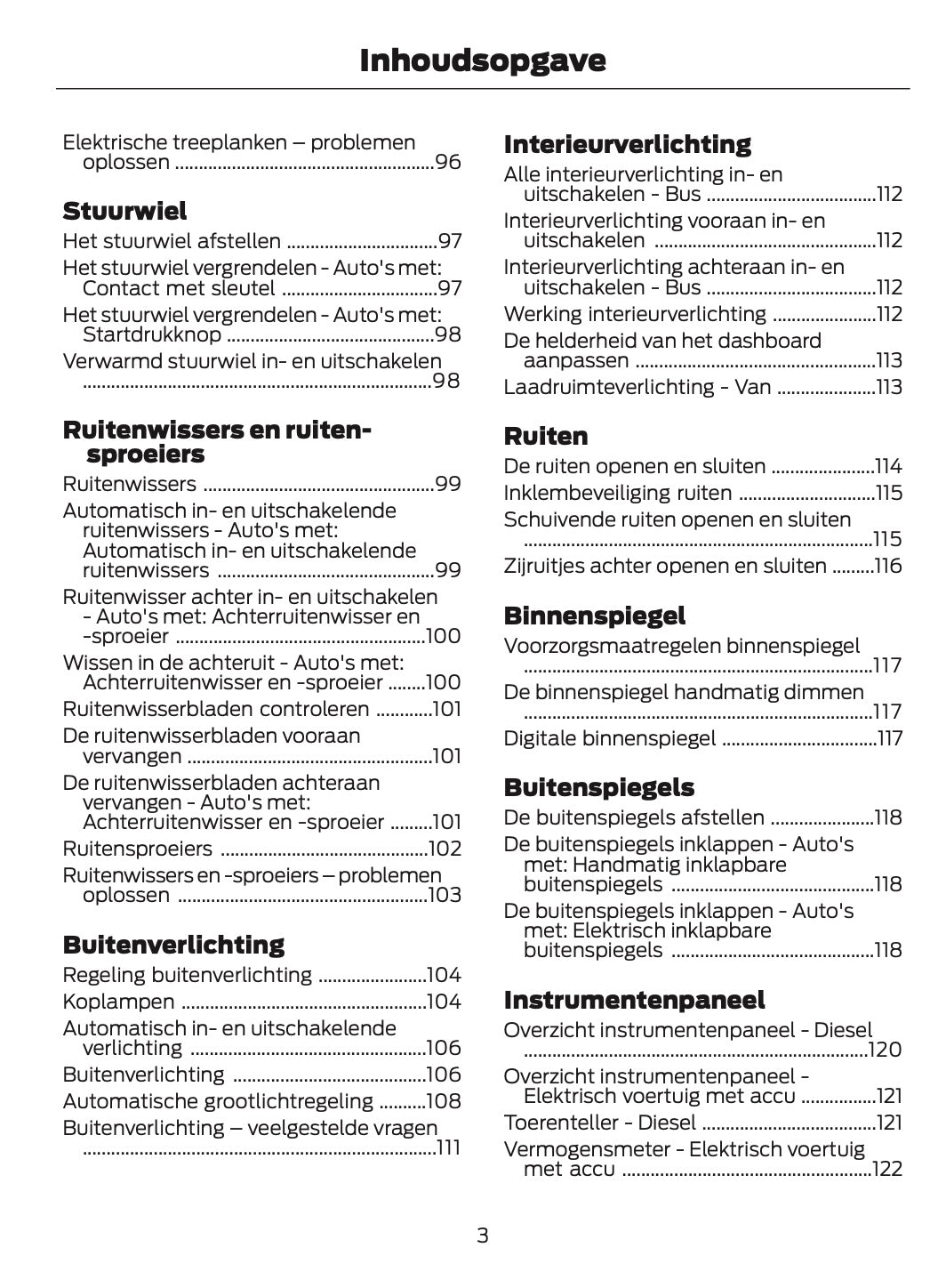 2026 Ford Transit Gebruikershandleiding | Nederlands
