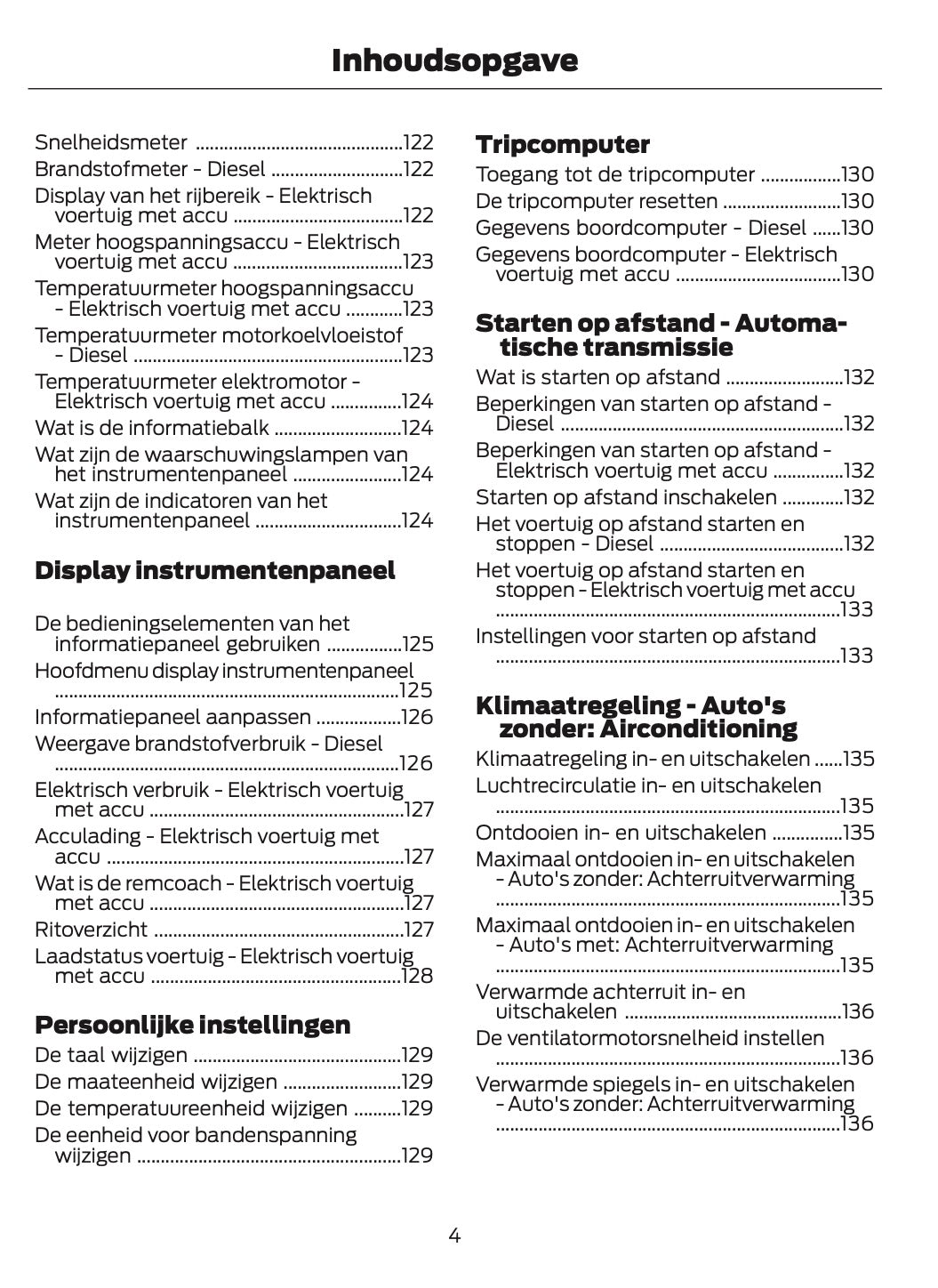 2026 Ford Transit Gebruikershandleiding | Nederlands