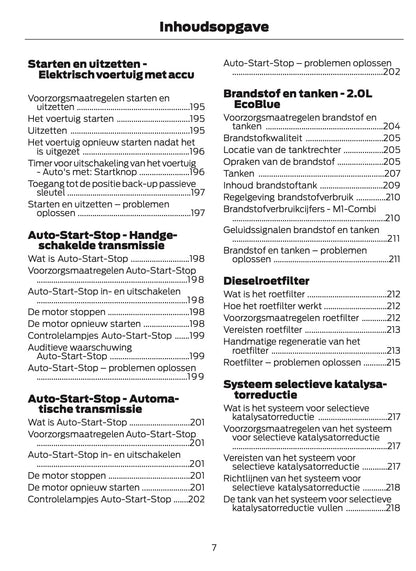 2026 Ford Transit Gebruikershandleiding | Nederlands