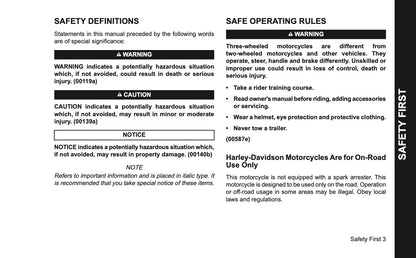 2020 Harley-Davidson FLHTCUTGSE Owner's Manual | English US