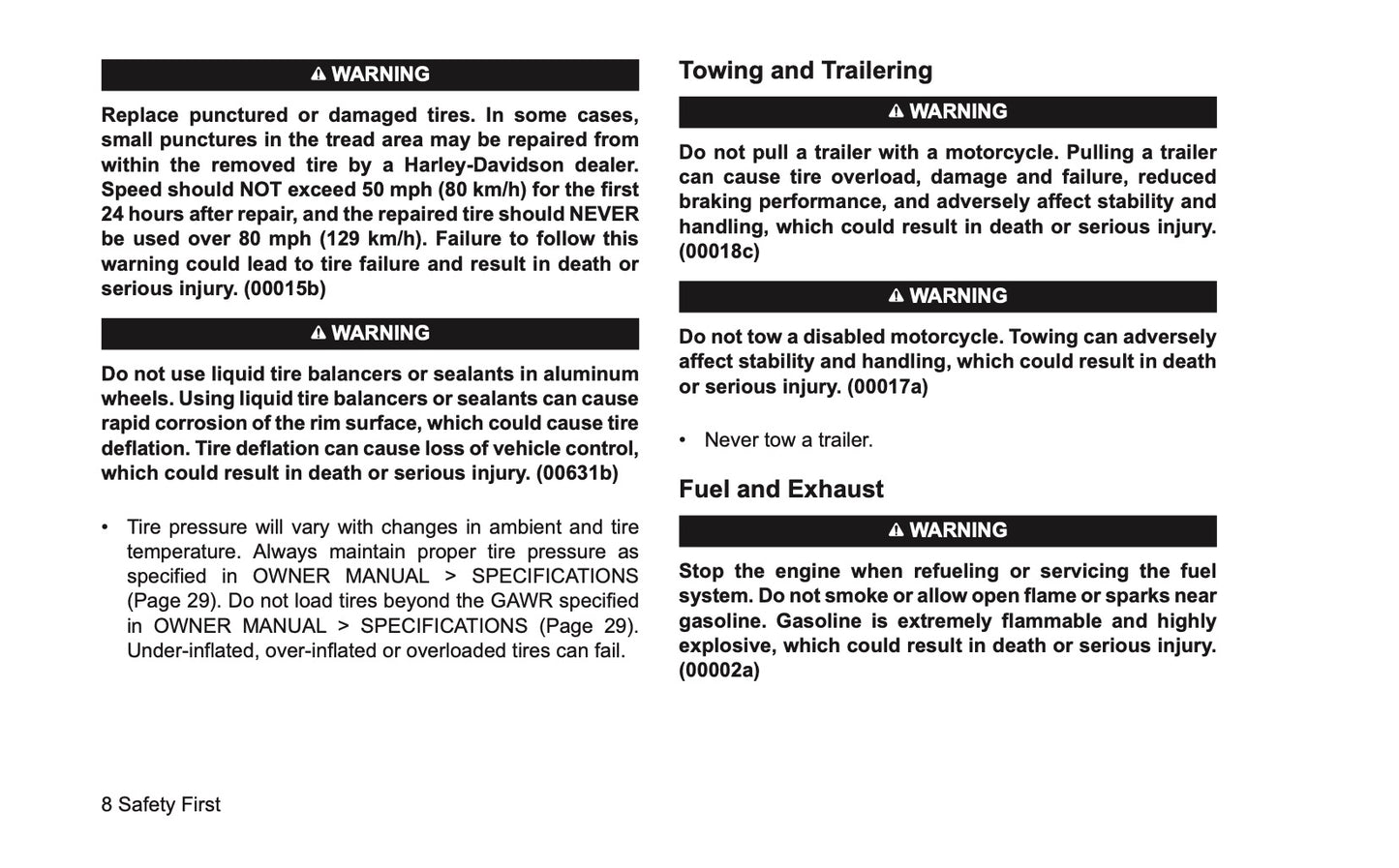 2026 Harley-Davidson FLTRXSTSE Owner's Manual | English US