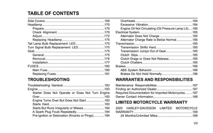 2025 Harley-Davidson Softail Owner's Manual | English US
