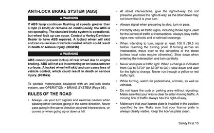 2026 Harley-Davidson Softail Owner's Manual | English US
