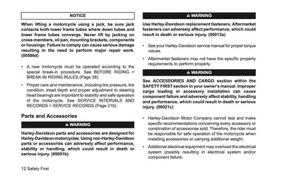 2026 Harley-Davidson Sportster RH Owner's Manual | English US