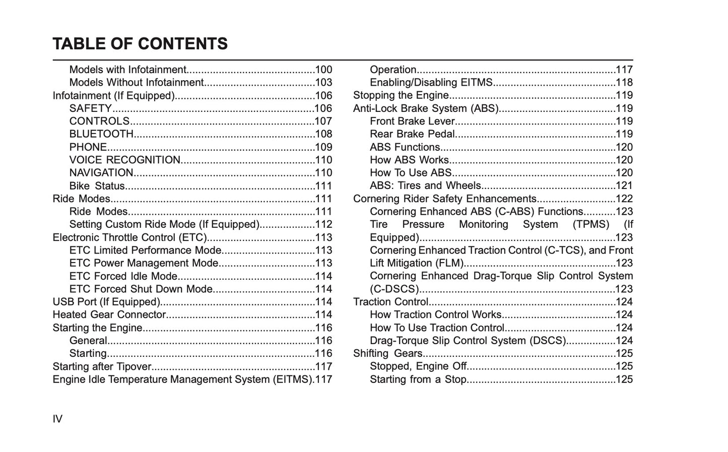 2026 Harley-Davidson Sportster RH Owner's Manual | English US
