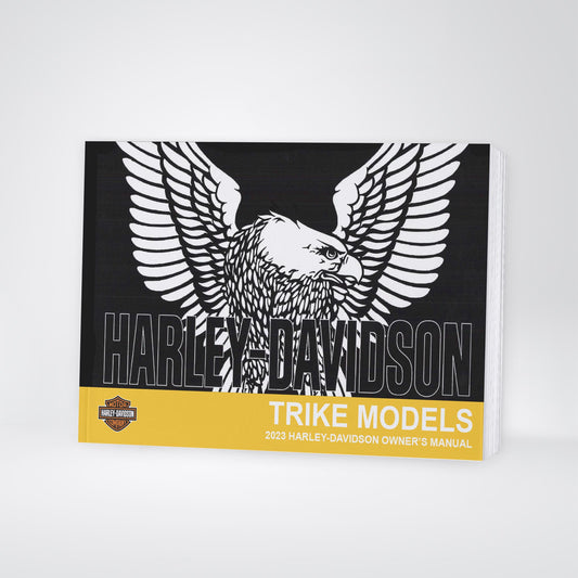 2023 Harley-Davidson Trike Models Owner's Manual | English