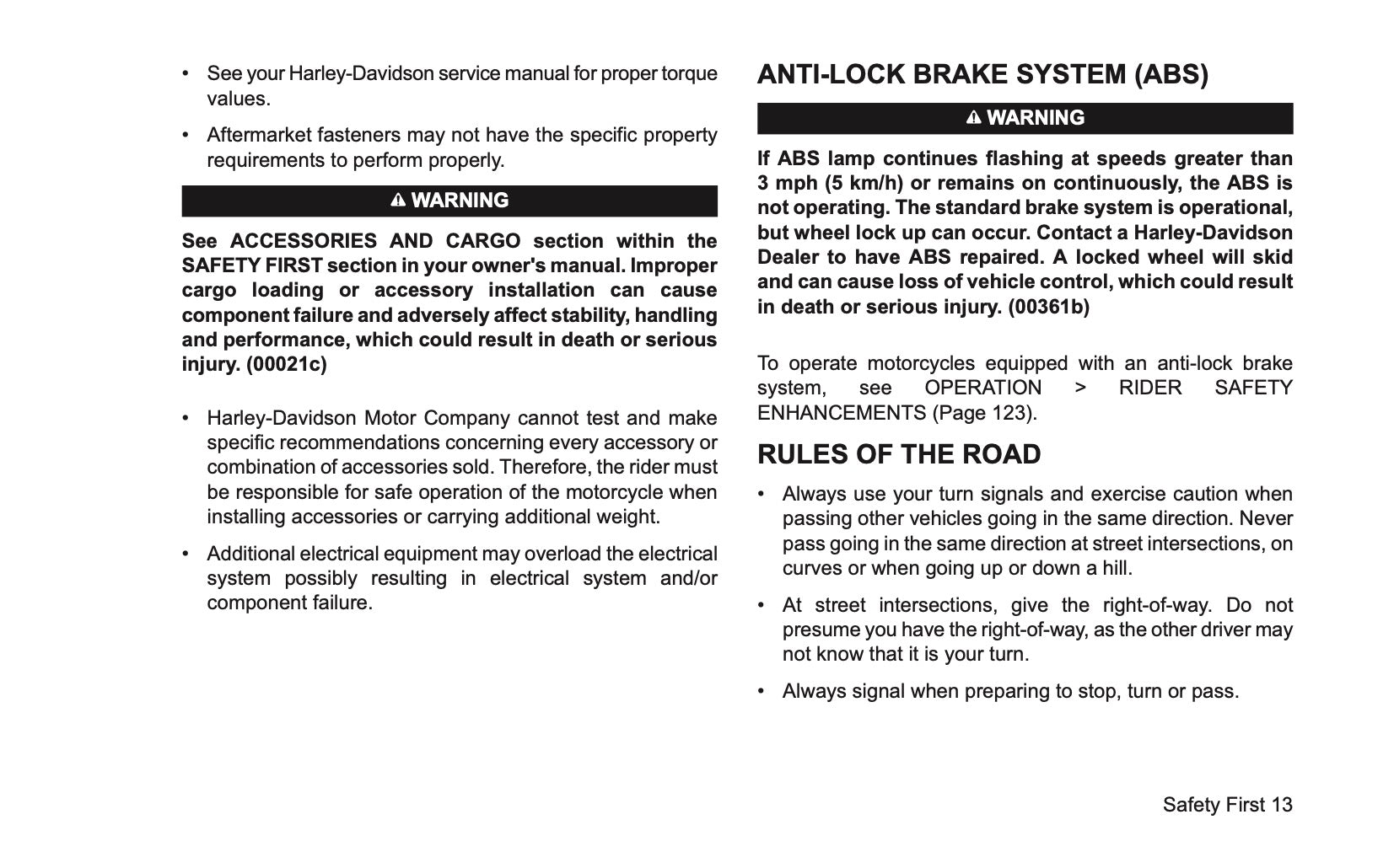 2026 Harley-Davidson Trike Owner's Manual | English US – Car Manuals