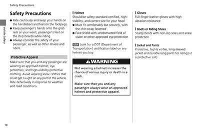 2022 Honda GL1800 Owner's Manual | English