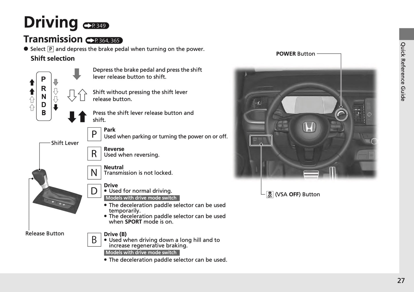 2025 Honda Jazz e:HEV Owner's Manual | English