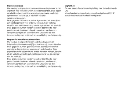 2024 Honda Jazz e:HEV Owner's Manual | Dutch