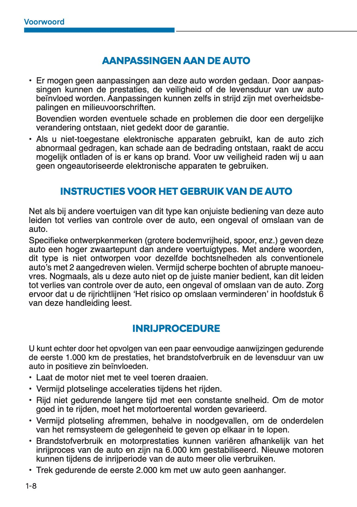 2025 Hyundai i10 Gebruikershandleiding | Nederlands