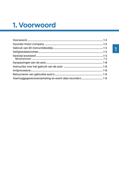 2023-2024 Hyundai i20 Gebruikershandleiding | Nederlands