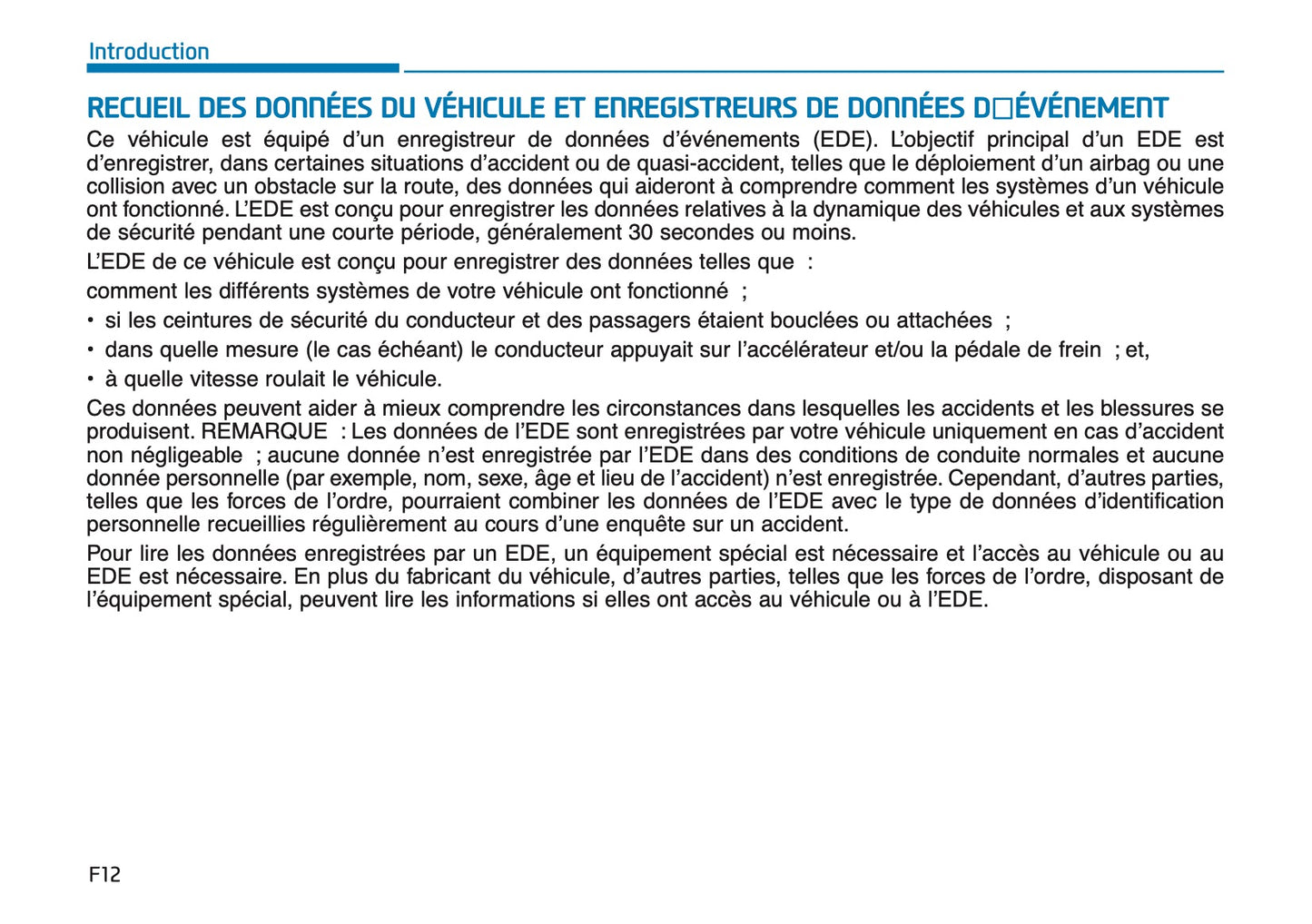 2026 Hyundai i30 Manuel du propriétaire | Français
