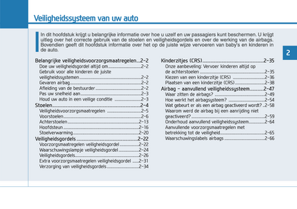 2018-2019 Hyundai i30 N Owner's Manual | Dutch