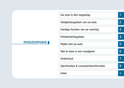2026 Hyundai i30 Owner's Manual | Dutch