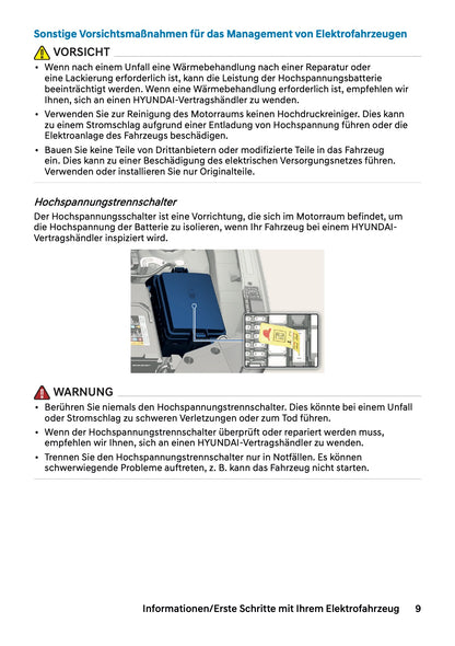 2027 Hyundai Inster Bedienungsanleitung | Deutsch