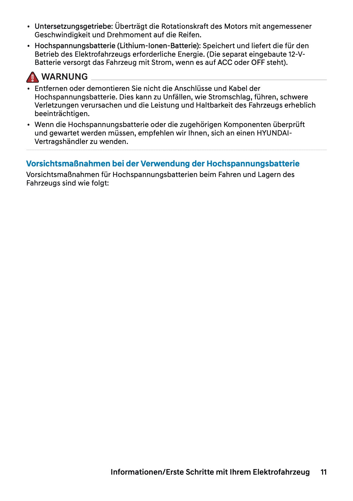 2025 Hyundai Ioniq 5 Owner's Manual | German