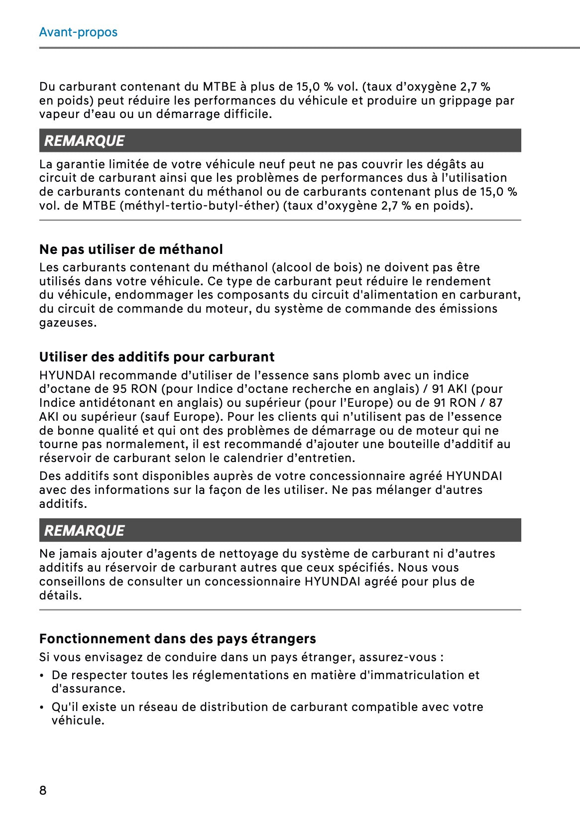 2026 Hyundai Kona Owner's Manual | French