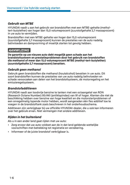 2023 Hyundai Kona Hybrid Owner's Manual | Dutch