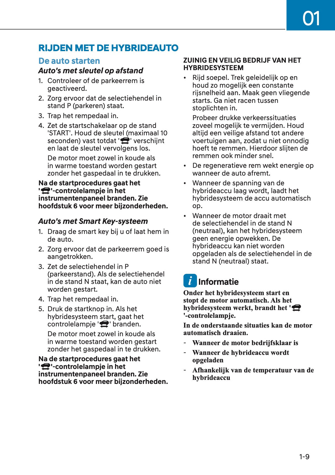 2023 Hyundai Kona Hybrid Owner's Manual | Dutch