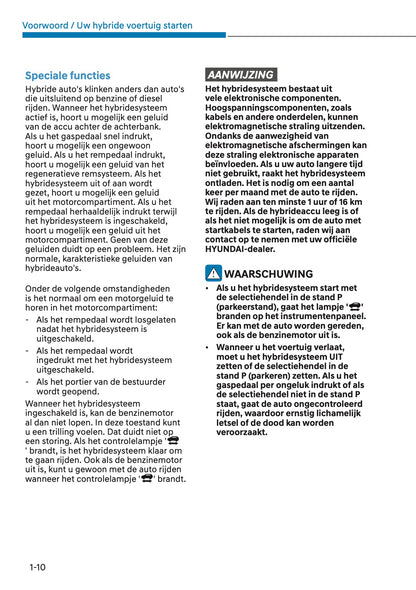 2023 Hyundai Kona Hybrid Owner's Manual | Dutch