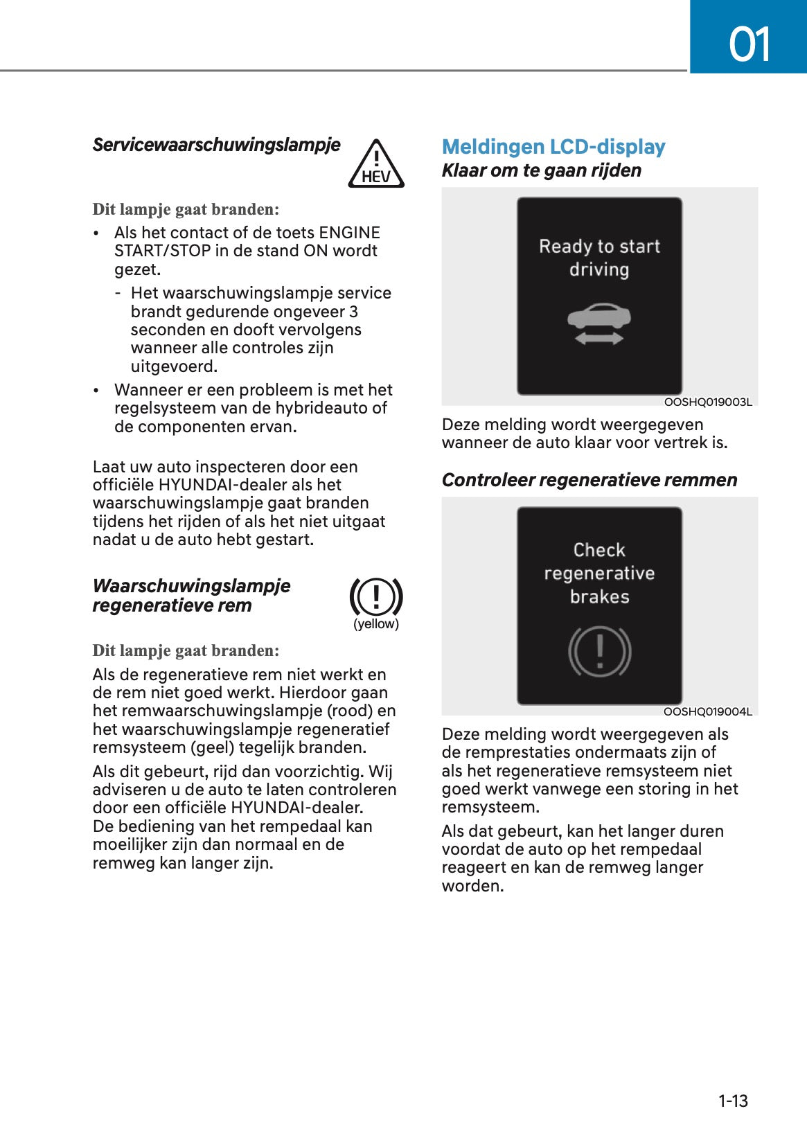 2023 Hyundai Kona Hybrid Owner's Manual | Dutch