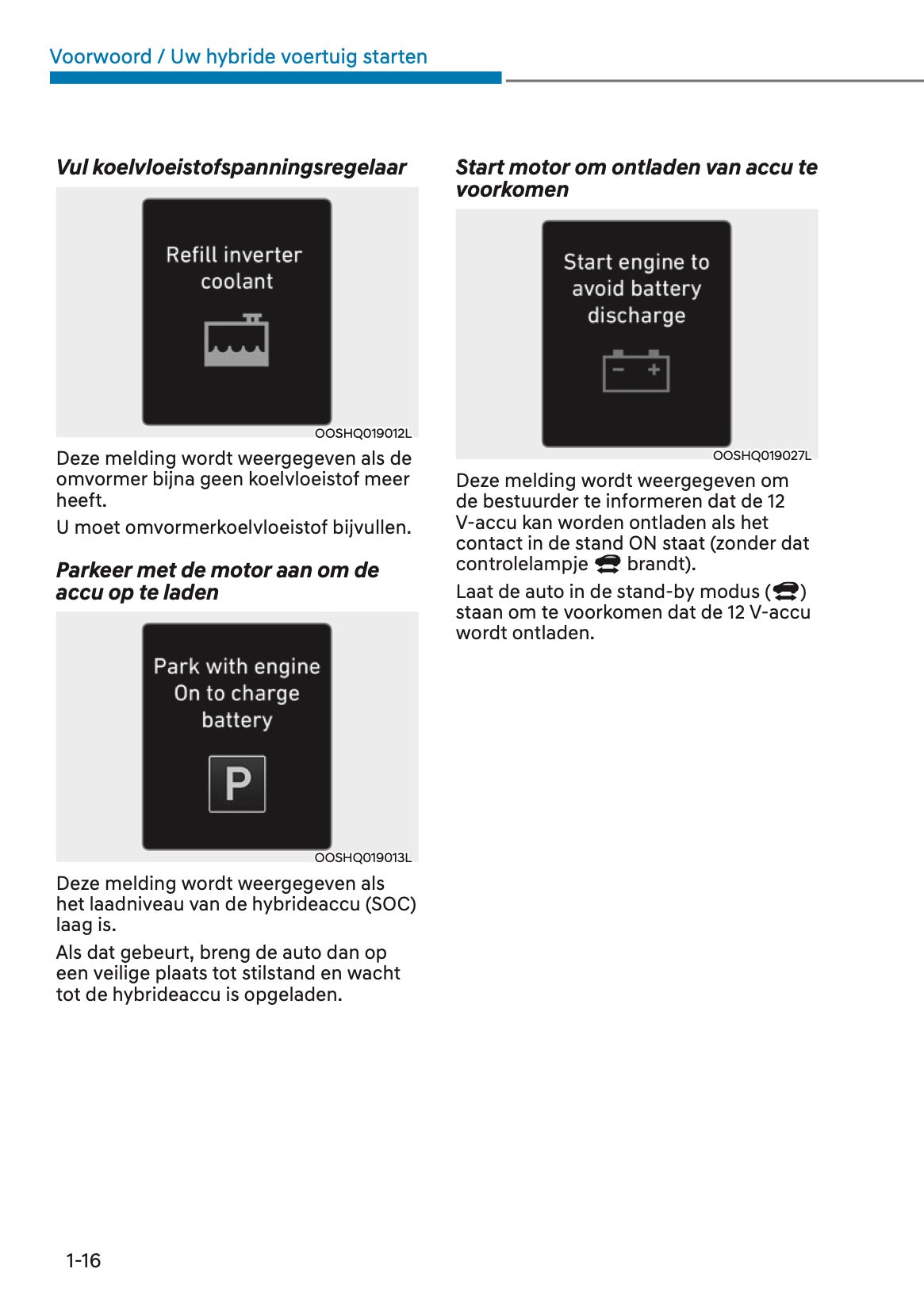 2023 Hyundai Kona Hybrid Owner's Manual | Dutch