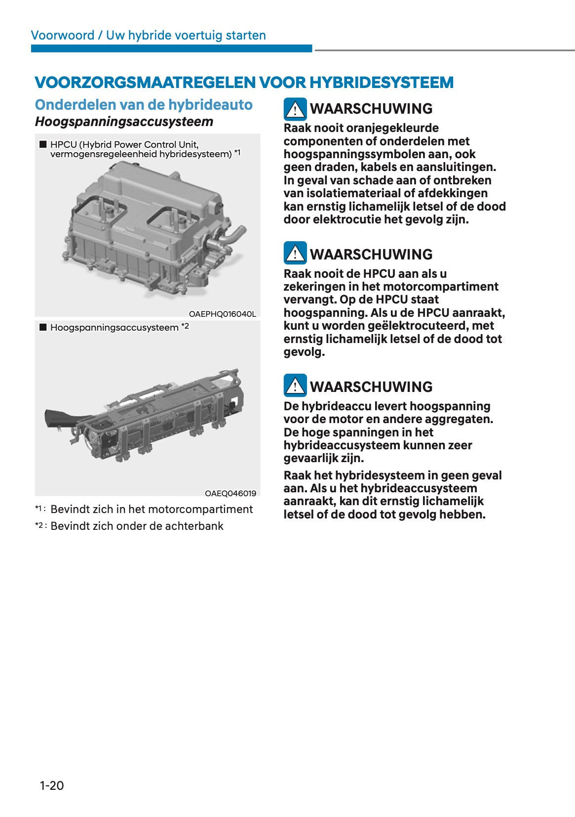 2023 Hyundai Kona Hybrid Owner's Manual | Dutch