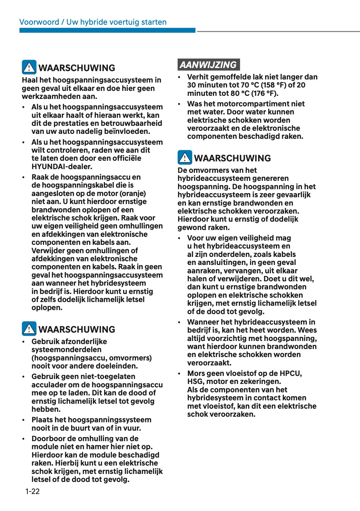 2023 Hyundai Kona Hybrid Owner's Manual | Dutch