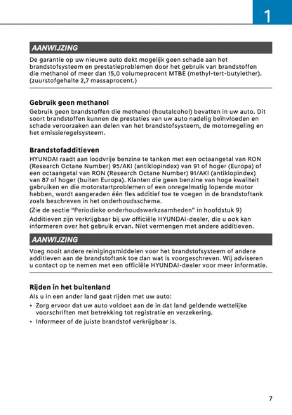 2026 Hyundai Kona Hybrid Owner's Manual | Dutch