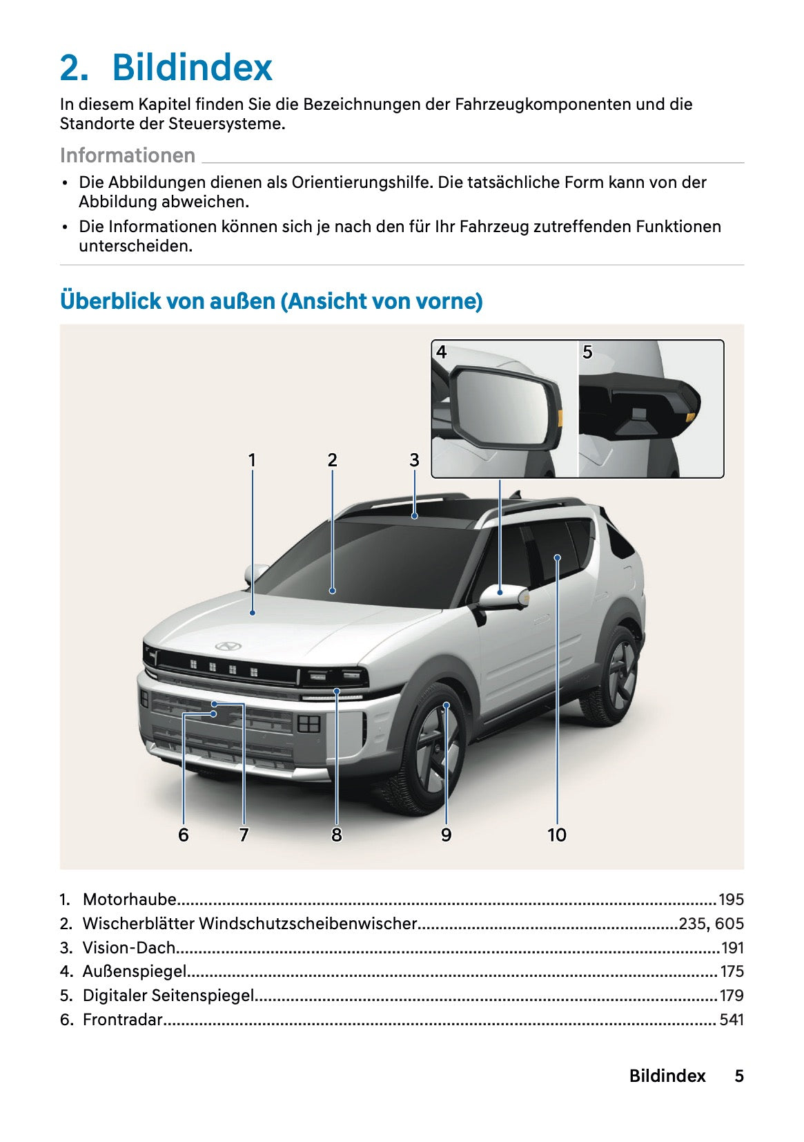 2026 Hyundai Nexo Owner's Manual | German