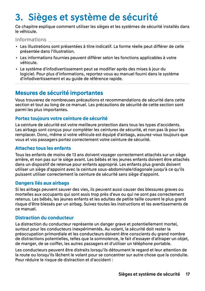 2026 Hyundai Nexo Owner's Manual | French